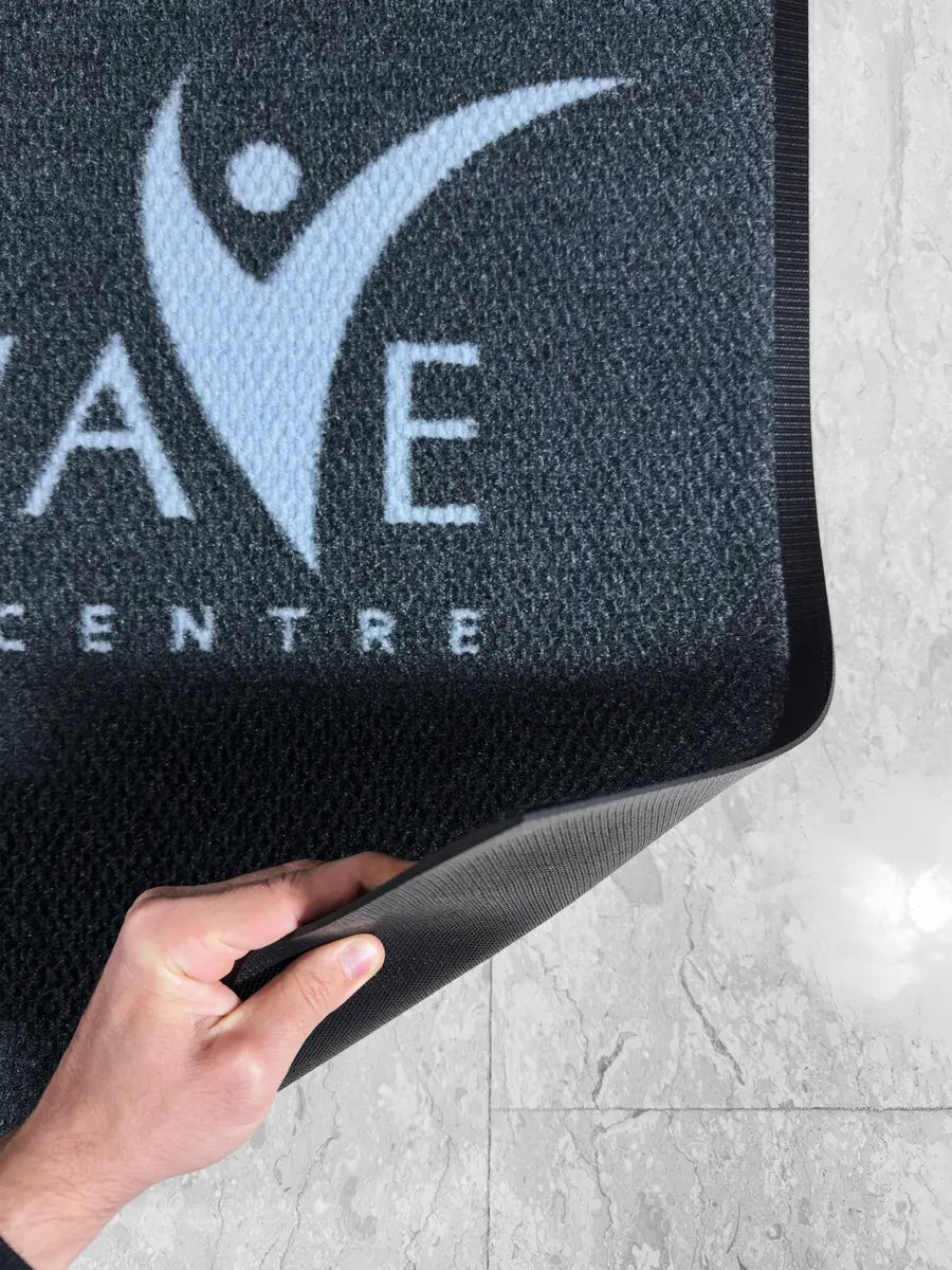 Berber Logo mat - Covered Outdoor Areas