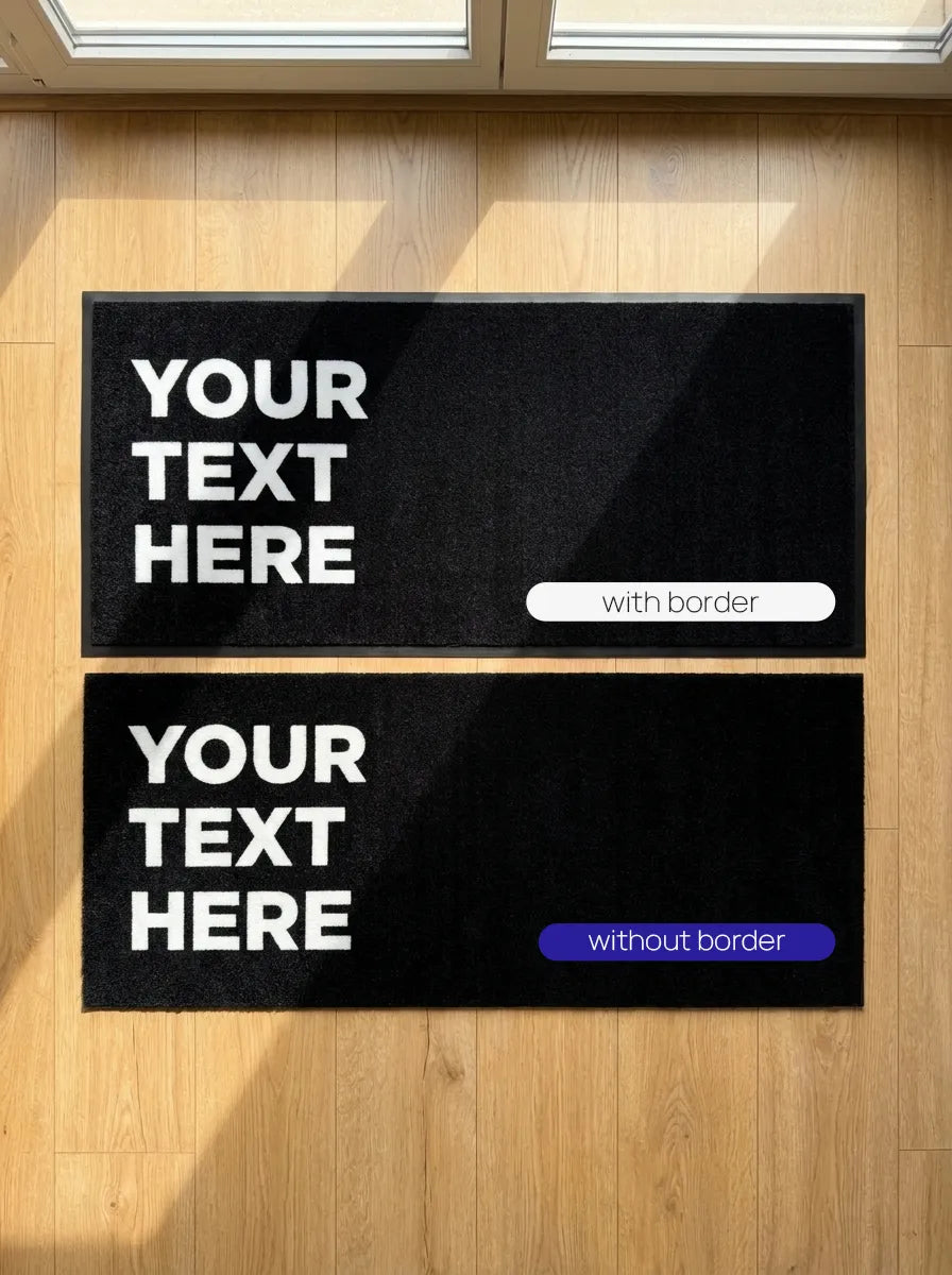 Custom Text Kids Room Mat