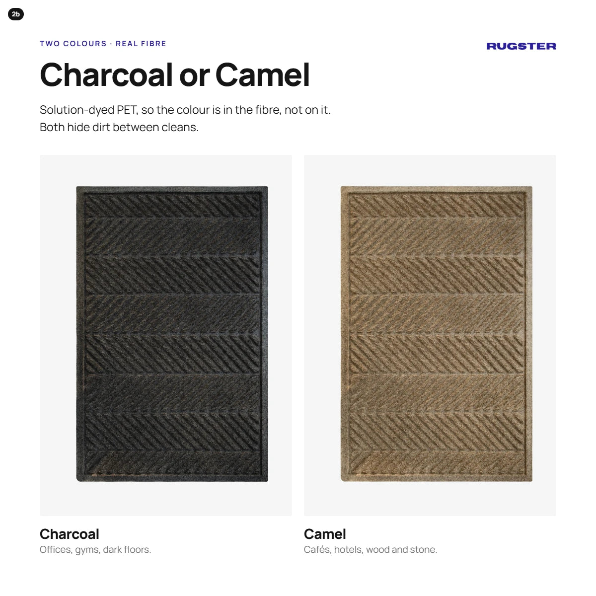 WaterHog® Chevron Buitenmat