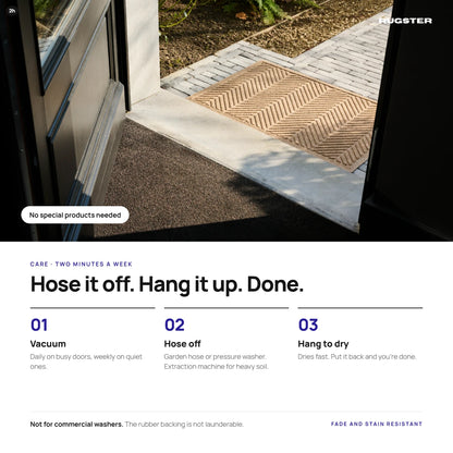 WaterHog® Chevron Buitenmat