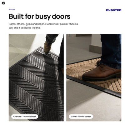 WaterHog® Chevron Buitenmat