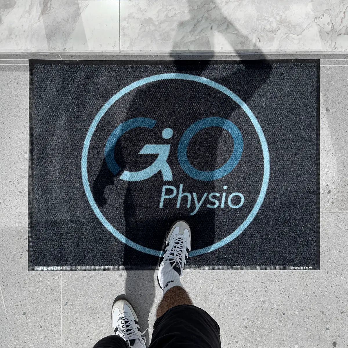 Πατάκι Τύπου Berber με Λογότυπο - Για χρήση σε καλυμμένους εξωτερικούς χώρους