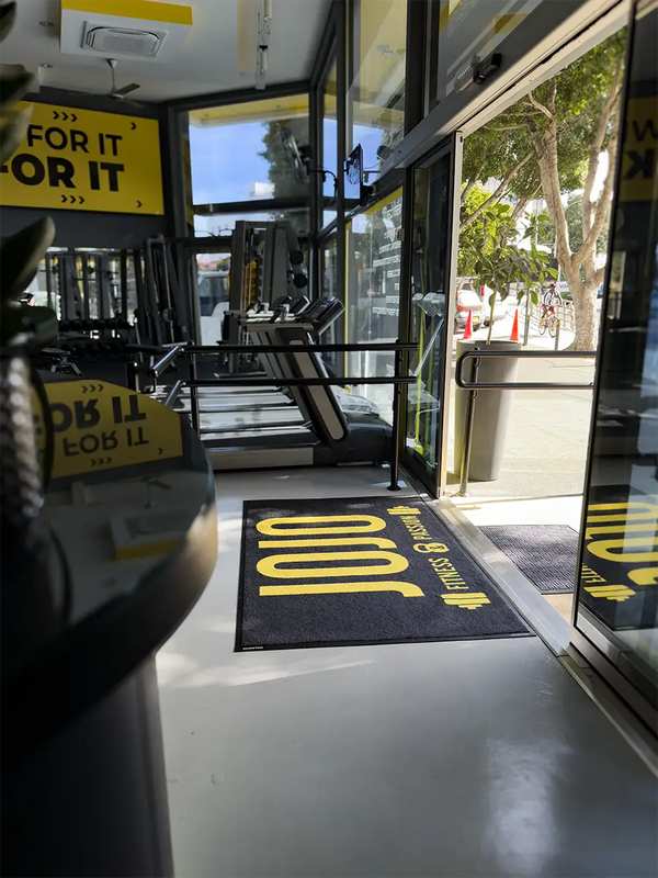 Rugster custom mat installation