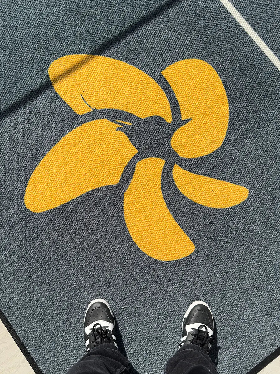Berber Logo mat - Covered Outdoor Areas