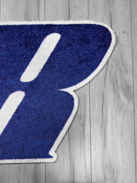 Speciale vorm deurmat met logo voor binnen
