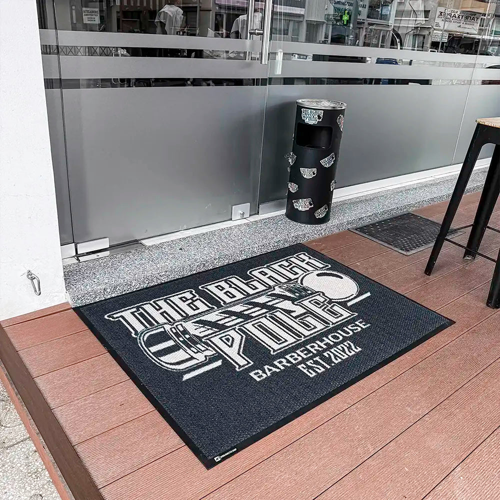 Πατάκι Τύπου Berber με Λογότυπο - Για χρήση σε καλυμμένους εξωτερικούς χώρους