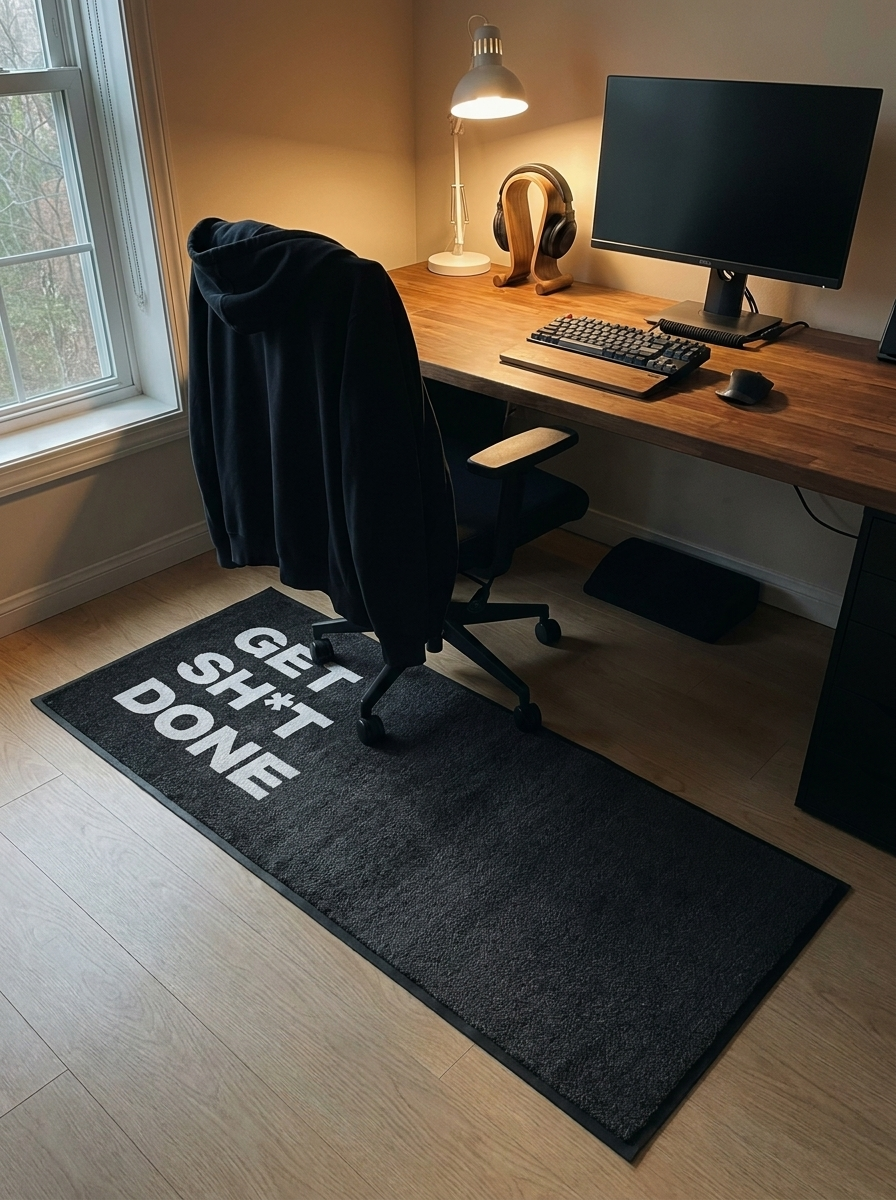 Custom Text Indoor Mat