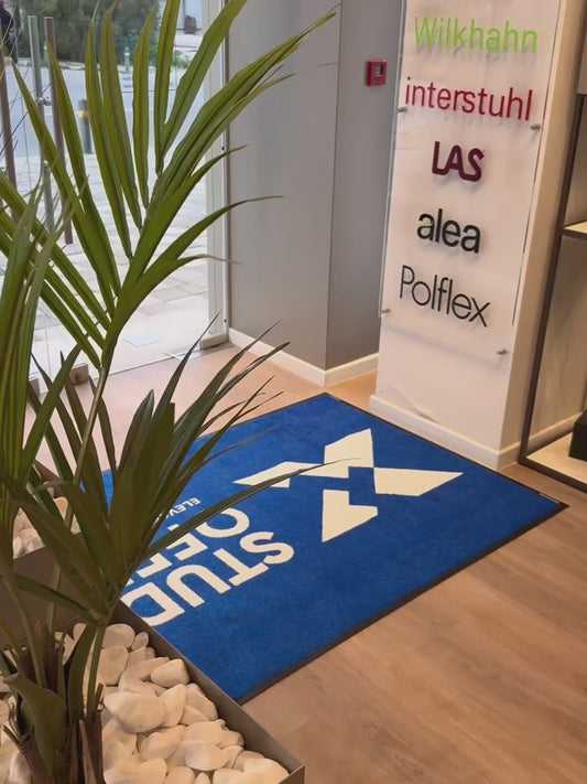 Tapis de sol logo intérieur pour entreprises